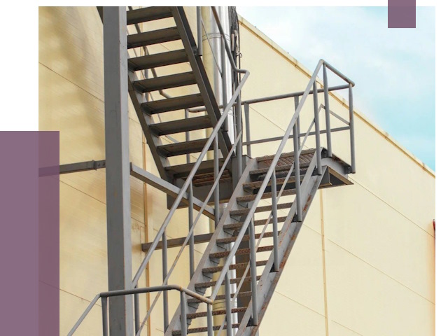 Пожарные лестницы в Кондопоге от 12182 руб. — монтаж и продажа | ПРОЛЁТ-Кнп