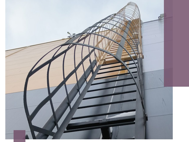 Изготовление и монтаж пожарных лестниц в Кондопоге профессионально