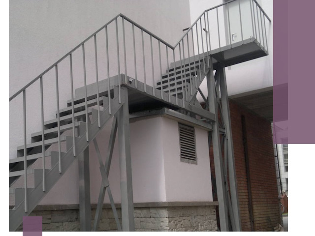 Монтаж пожарных лестниц под ключ в Кондопоге с гарантией качества