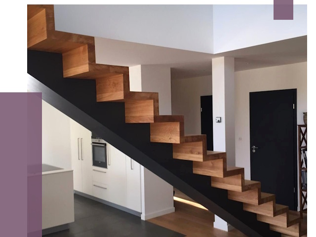 Изготовление деревянных лестниц в Кондопоге от 86292 руб. | ПРОЛЁТ-Кнп