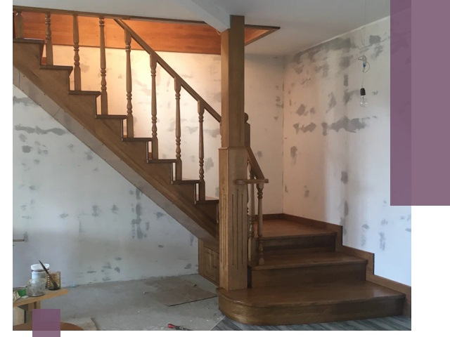 Ремонт деревянных лестниц в Кондопоге: быстро и качественно