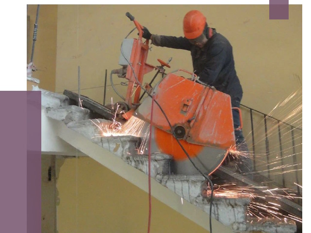 Демонтаж бетонных лестниц в Кондопоге от 4568 руб. за м2 | ПРОЛЁТ-Кнп