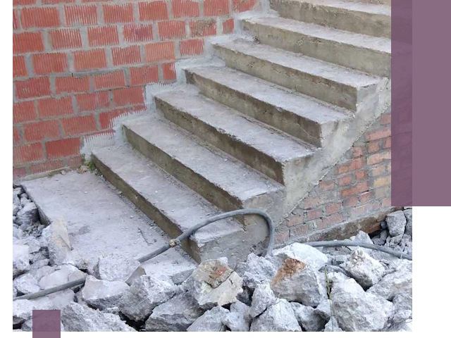 Демонтаж бетонных лестниц в Кондопоге: быстро и безопасно