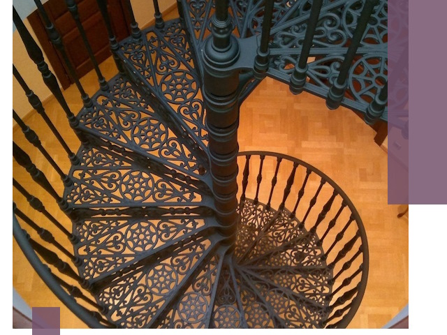 Винтовые лестницы под ключ в Кондопоге: производство и монтаж