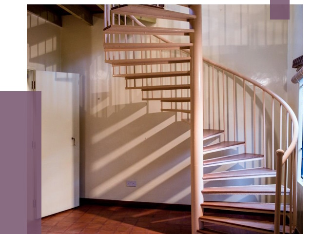 Изготовление винтовых лестниц на заказ в Кондопоге от 75632 руб. | ПРОЛЁТ-Кнп