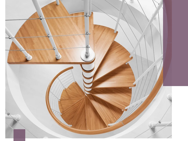 Изготовление винтовых лестниц под ключ в Кондопоге