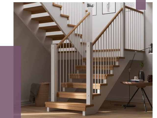 Маршевые лестницы в Кондопоге от 37816 руб. — монтаж | ПРОЛЁТ-Кнп