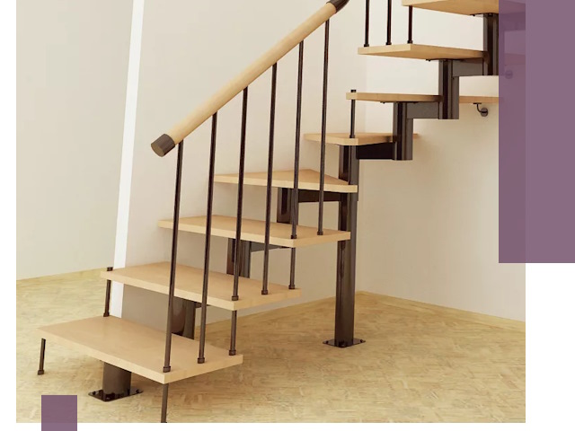 Монтаж лестниц на больцах в Кондопоге — быстро и надежно