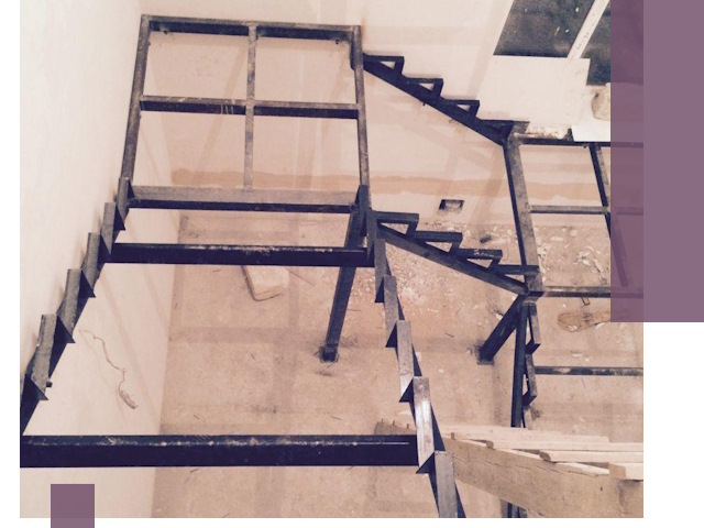 Монтаж лестниц на металлокаркасе в Кондопоге быстро и качественно