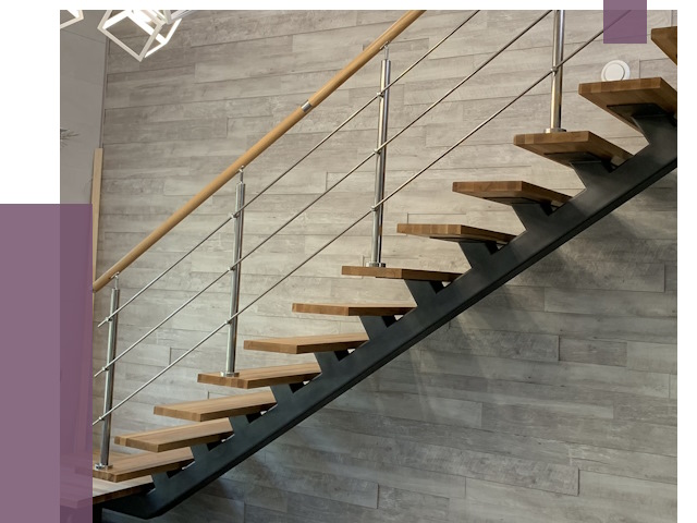 Изготовление лестниц на монокосоуре в Кондопоге от 75632 руб. 