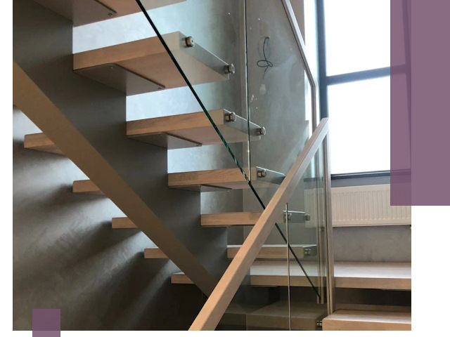 Изготовление лестниц на монокосоуре в Кондопоге с монтажом и гарантией