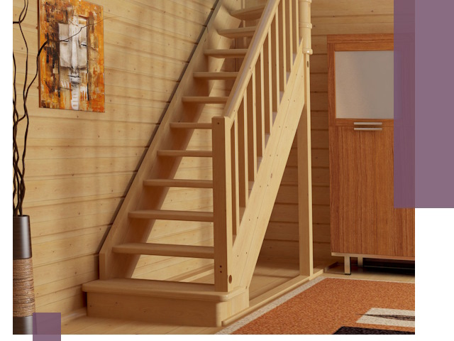 Лестницы эконом класса под ключ в Кондопоге — недорого и быстро