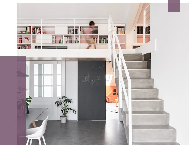 Лестницы для двухуровневой квартиры в Кондопоге от 175122 руб. | ПРОЛЁТ-Кнп