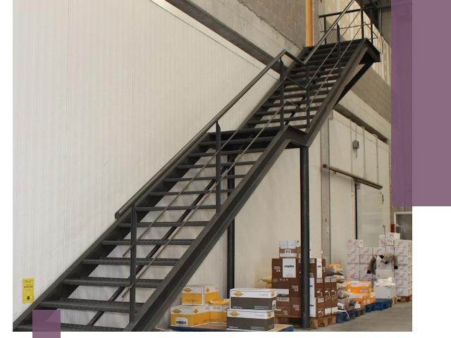 Лестницы для производства в Кондопоге — изготовление и монтаж