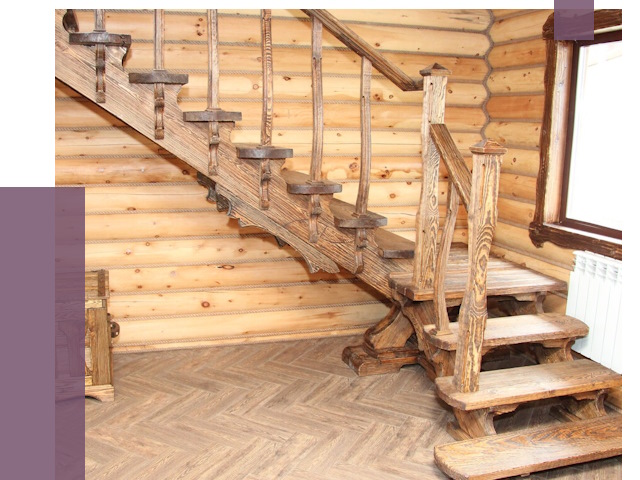 Лестницы в баню в Кондопоге от 18984 руб. — изготовление | ПРОЛЁТ-Кнп