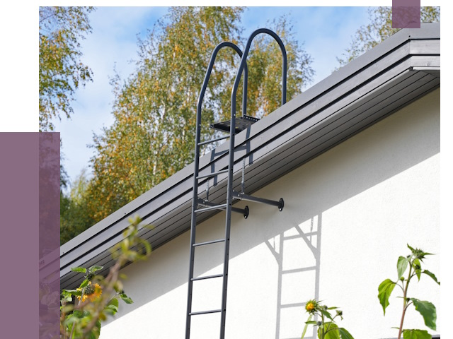 Лестницы на крышу в Кондопоге от 18984 руб. — монтаж и монтаж ПРОЛЁТ-Кнп