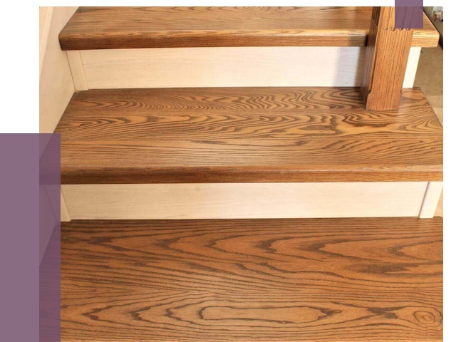 Буковые лестницы под ключ в Кондопоге от 12436 руб.