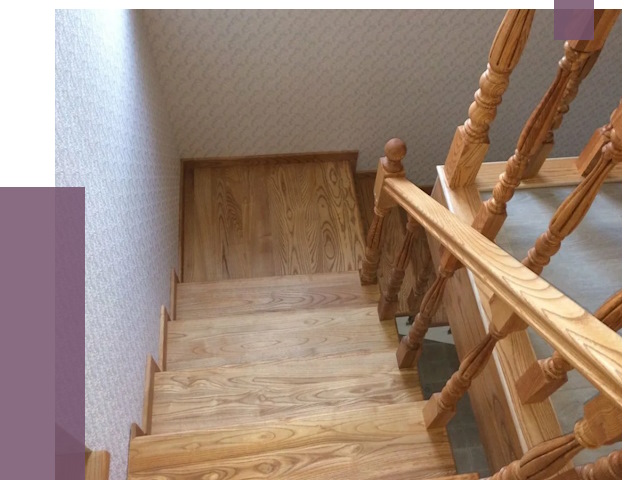 Сосновые лестницы в Кондопоге под ключ от 8020 руб.  | ПРОЛЁТ-Кнп