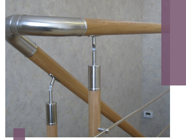 Комбинированные перила на заказ в Кондопоге — монтаж и производство