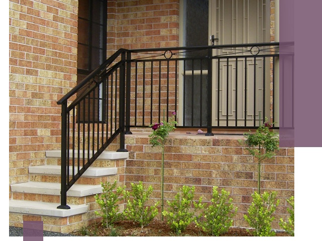 Уличные перила из металла под ключ в Кондопоге