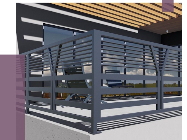 Изготовление балконных ограждений в Кондопоге от 10660 руб. | ПРОЛЁТ-Кнп