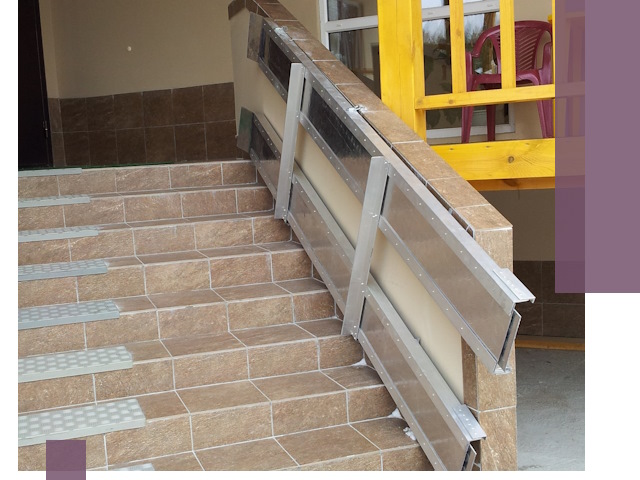 Откидные пандусы под ключ в Кондопоге — монтаж и демонтаж