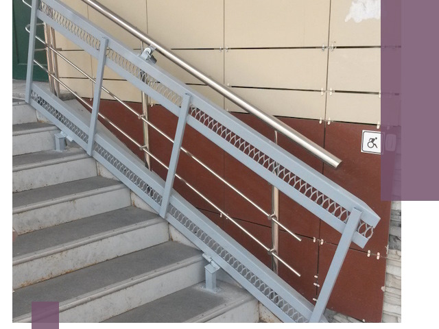 Изготовление откидных пандусов под ключ в Кондопоге