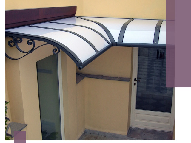 Монтаж козырьков любой сложности в Кондопоге под ключ