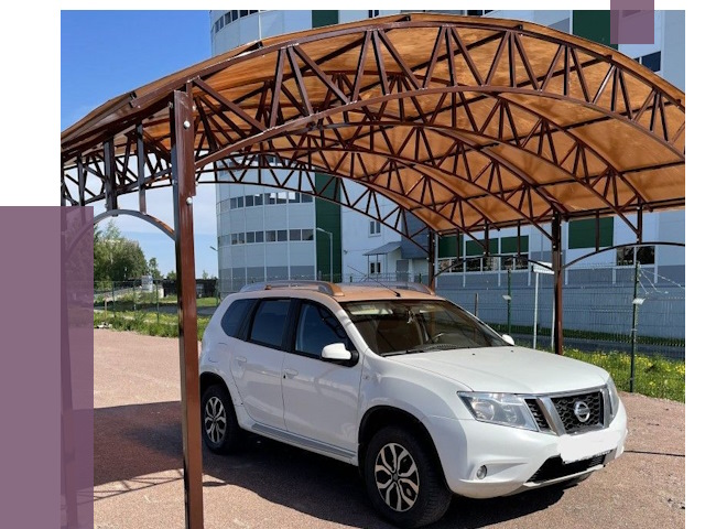 Недорогие навесы в Кондопоге от 42638 руб. | ПРОЛЁТ-Кнп