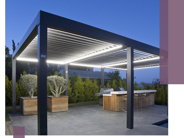 Навесы отдельно стоящие под ключ в Кондопоге из металла и поликарбоната