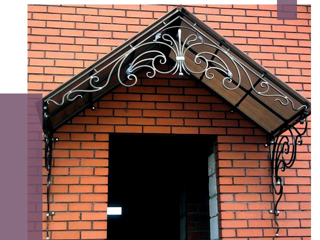 Металлические козырьки в Кондопоге от 10609 руб. 