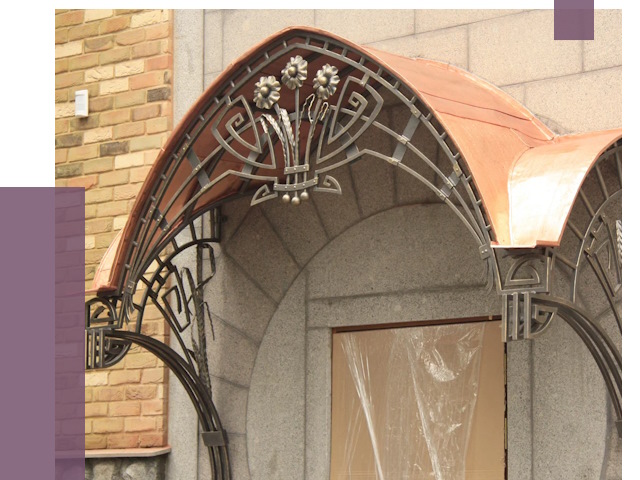 Арочные козырьки в Кондопоге от 14467 руб. 