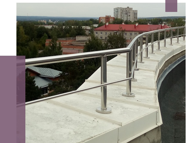 Парапеты и ограждения кровли в Кондопоге от 4924 руб.