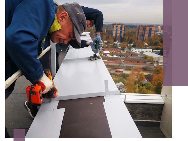 Монтаж парапетов в Кондопоге — установка прочных металлических ограждений