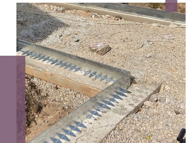 Нержавеющие бордюры в Кондопоге от 4771 руб. под ключ | ПРОЛЁТ-Кнп