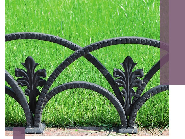 Декоративные металлические бордюры под ключ в Кондопоге