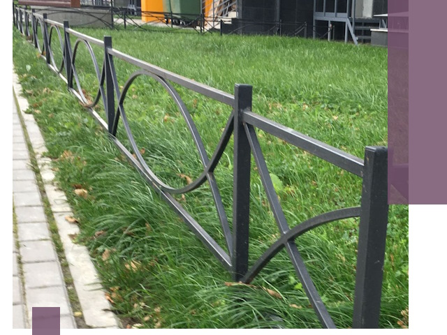 Газонные ограждения из металла в Кондопоге — монтаж и продажа